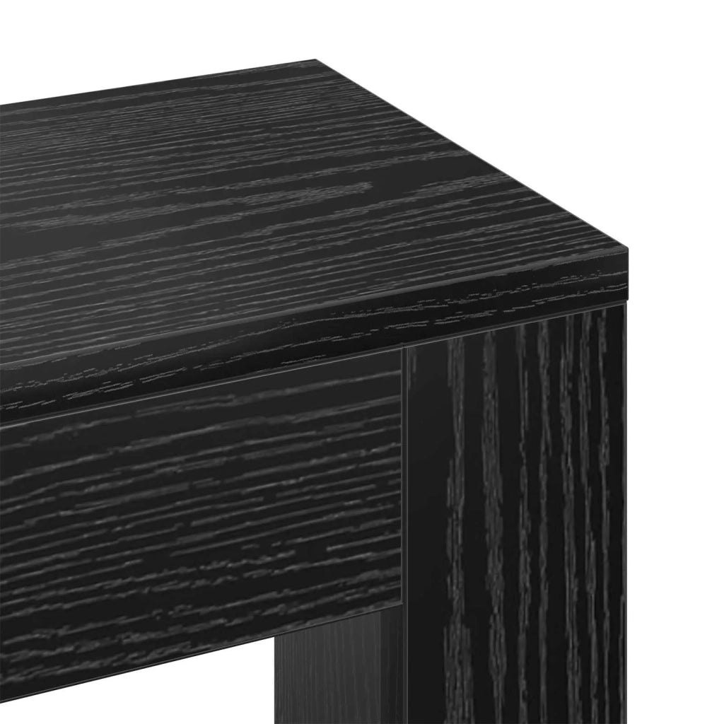 Copertura per radiatori Rovere Nero 175 x 20 x 82 cm CFW1168085