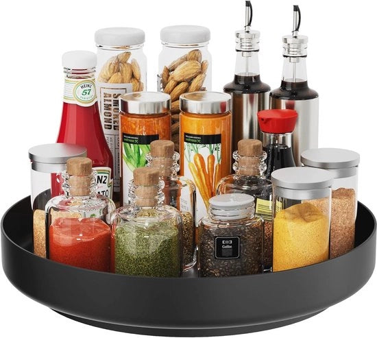Organizzatore a giroscopio per cucina - 1 pezzo - Metallo - 13 pollici