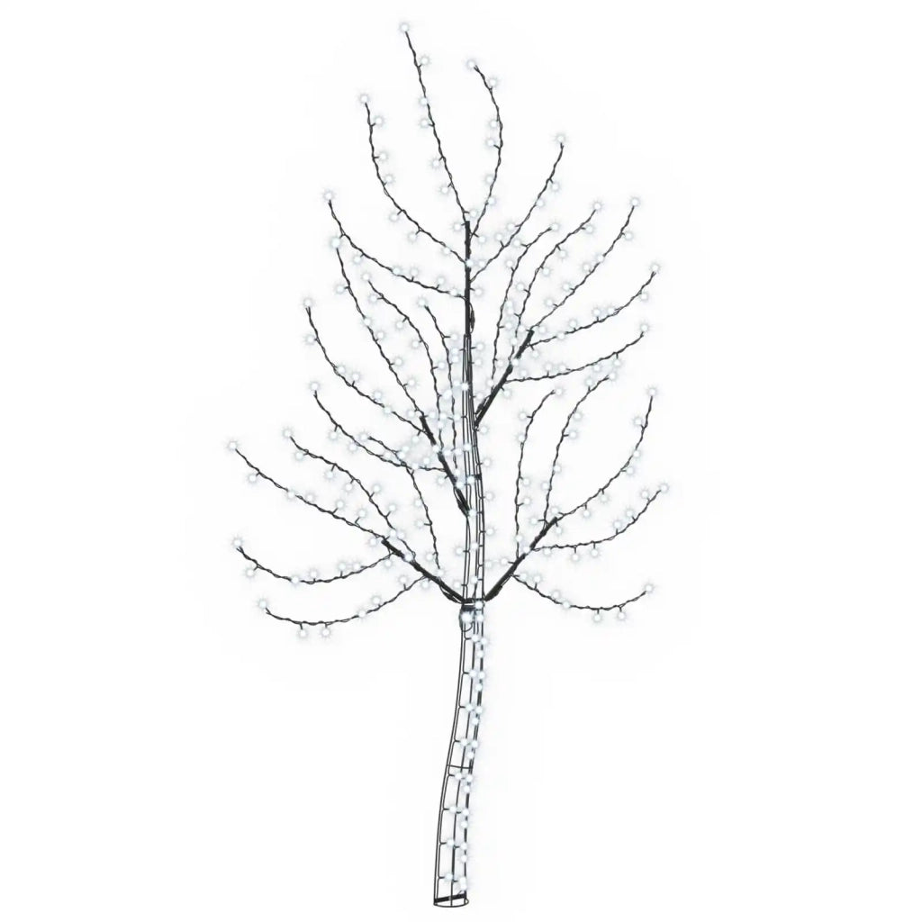 Albero di Natale da parete a LED 180 cm 200 LED Bianco freddo 42050791