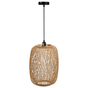 Plafoniera marrone d28x38h cm