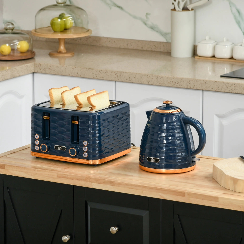 Tostapane e Bollitore 2 in 1 ¨C Minimal ¨C Blu