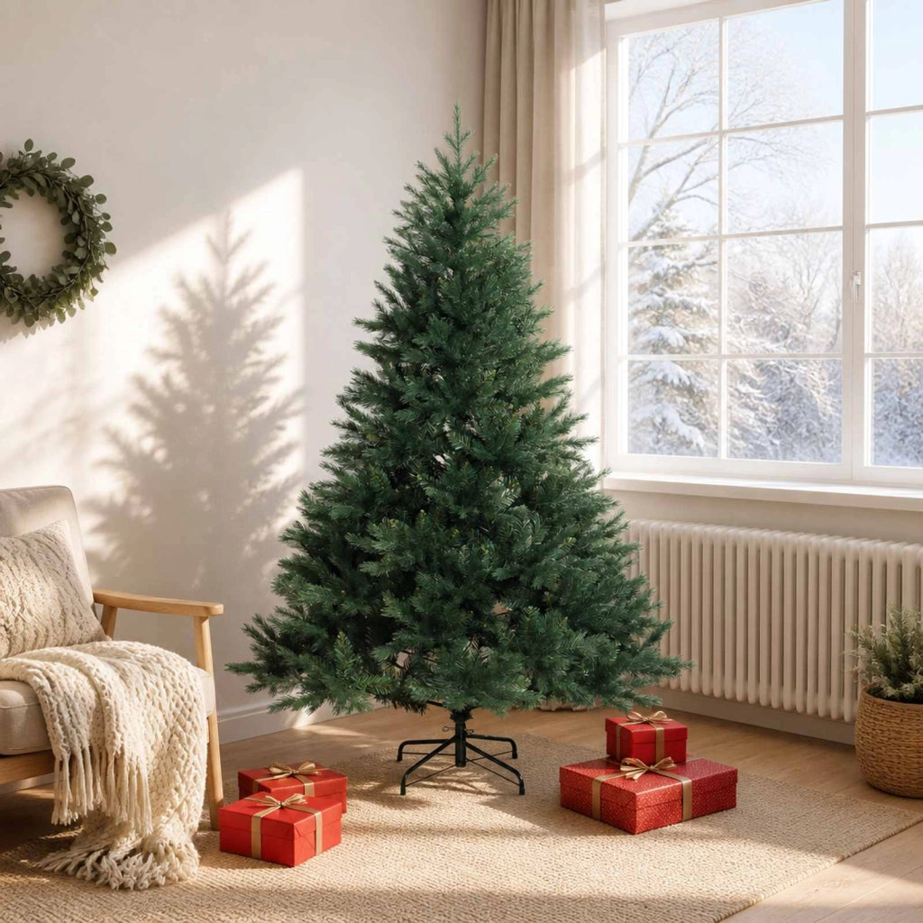 Albero di Natale Artificiale con Rami Pieghevoli 180 cm 42055489