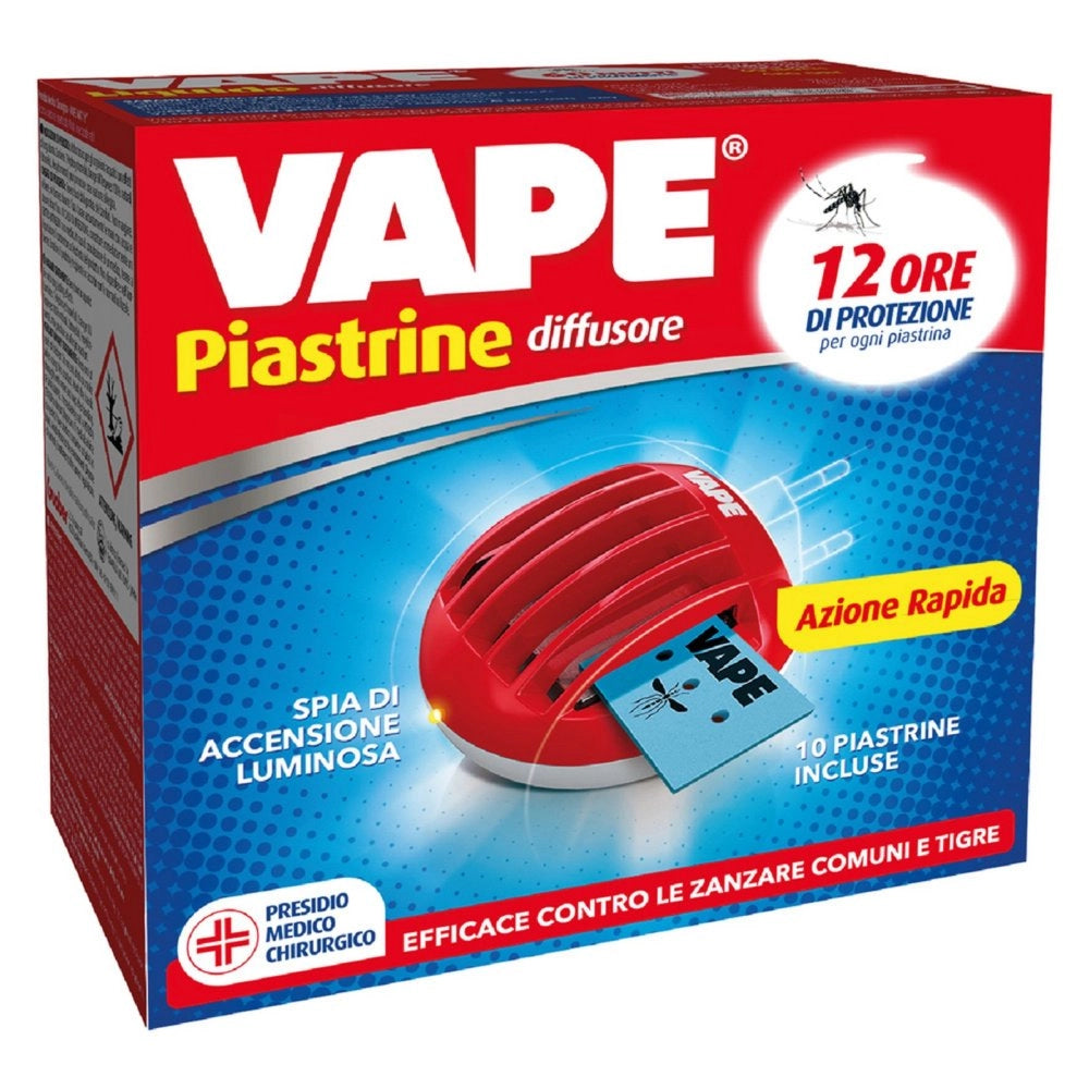 1pz antizanzare elettrico ad emanazione 'piastrine' 10 piastrine 12 ore cod:ferx.6135820nlm