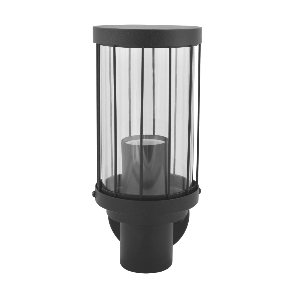 Applique esterna FIORD 312303 E27 nero IP44 Polux