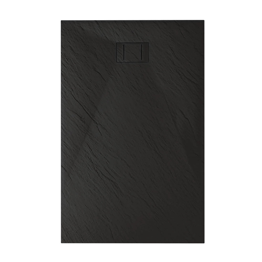 Piatto Doccia 70x160x2 6 CM Rettangolare Antracite Effetto Pietra mod. Blend