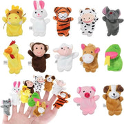 Poppe per bambini - Plush d'animale - Mini-plush animali - Gioco di ruolo - Regalo educativo - Festa di compleanno bambino - Asilo nido bambini