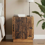 Comodino Legno antico 43 x 34,5 x 47 cm Legno ingegnerizzato 895271