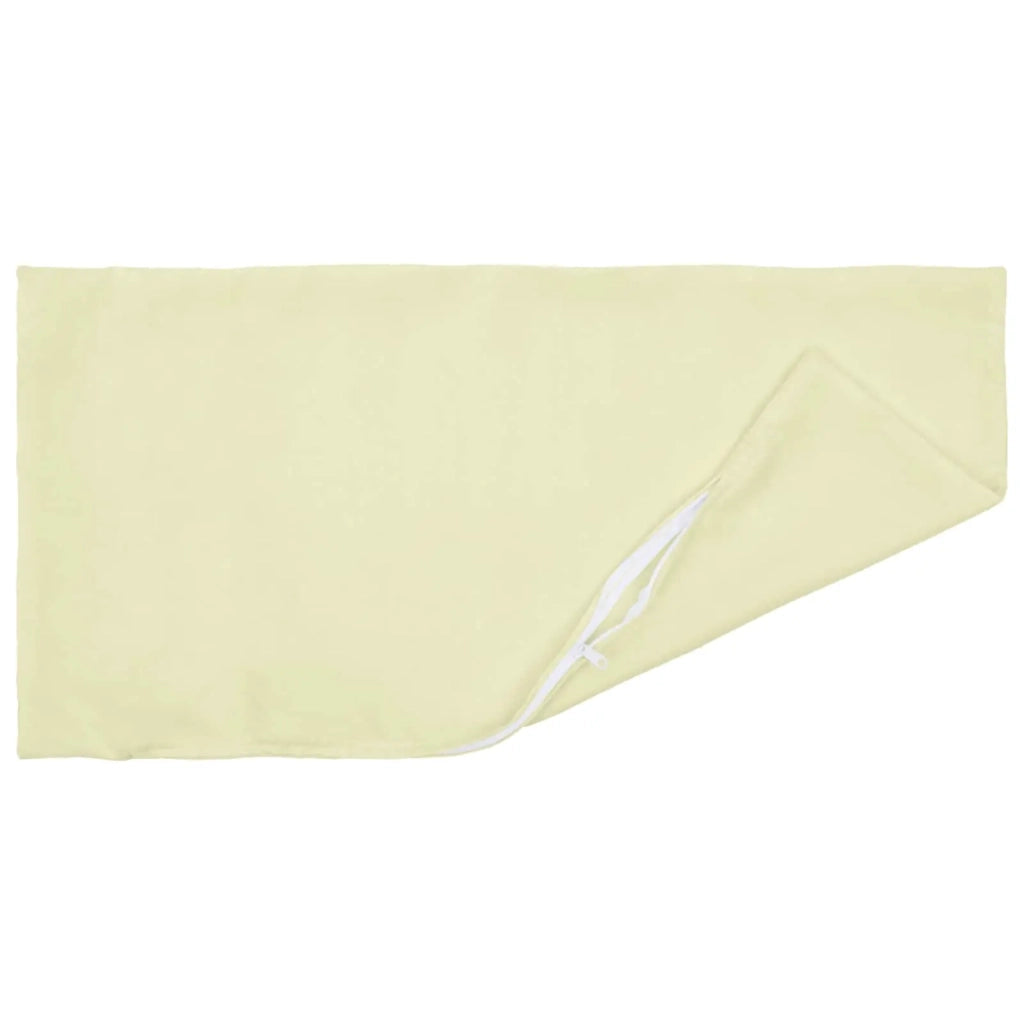 Cuscino con cuscino HEERLEN 2 pz Crema Poliestere 925427