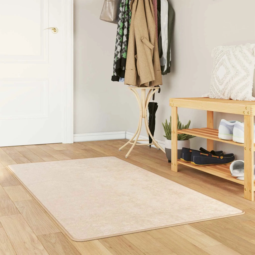 Runner in Moquette | Runner Tappeto MARSA Crema 80 x 100 cm Poliestere e PVC