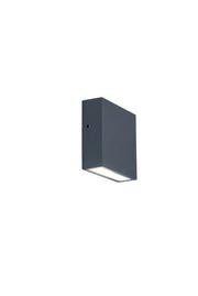 Applique da esterno GEMINI XF Lutec antracite LED 9,2W