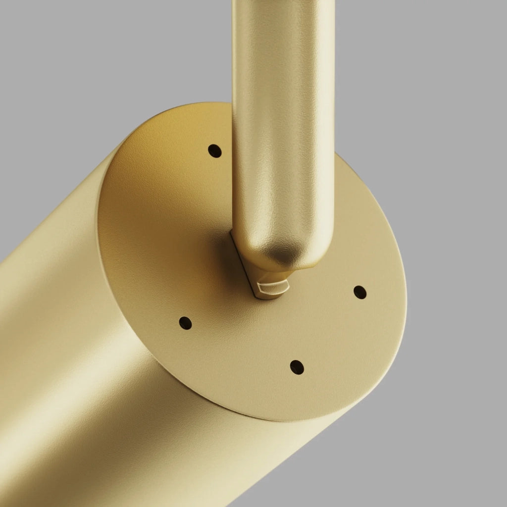 Maytoni Lampada da soffitto Focus 1 luce GU10 oro metallo
