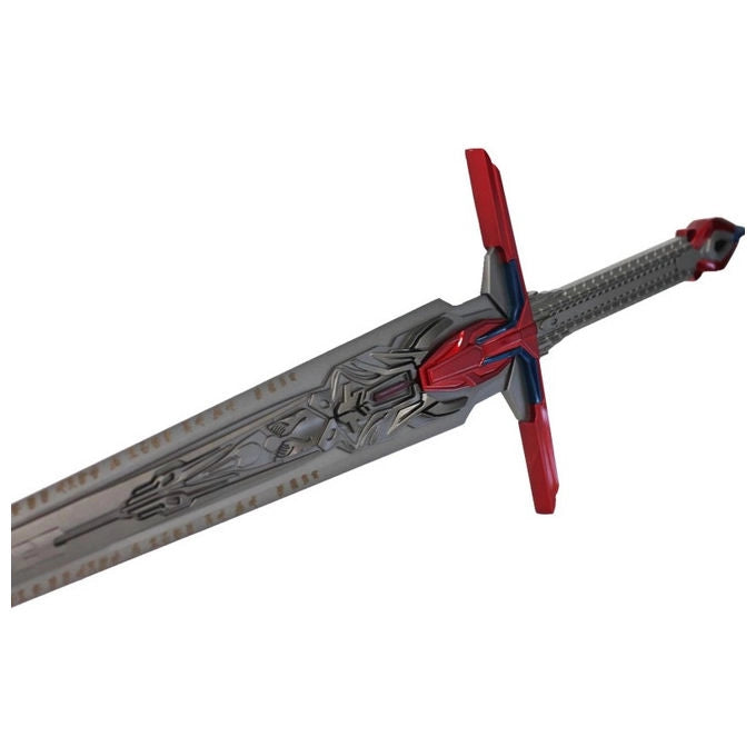 Transformers ZS095 Spada Ornamentale Ispirata alla Spada del Giudizio di Optimus Prime Acciaio con Supporto