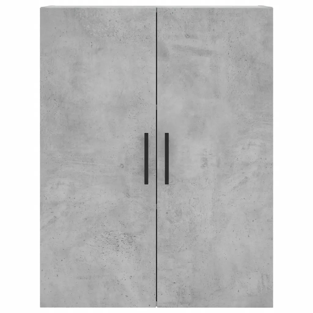 Mobile a Parete Grigio Cemento 69,5x34x90 cm 828448