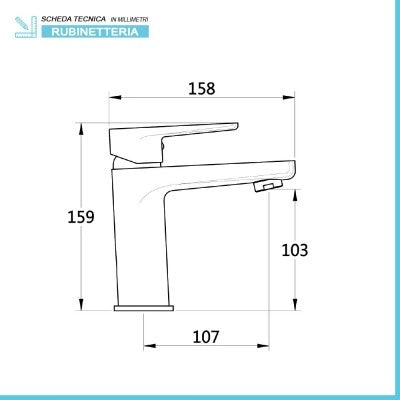 Set miscelatori lavabo e bidet cromati serie Erika piletta inclusa