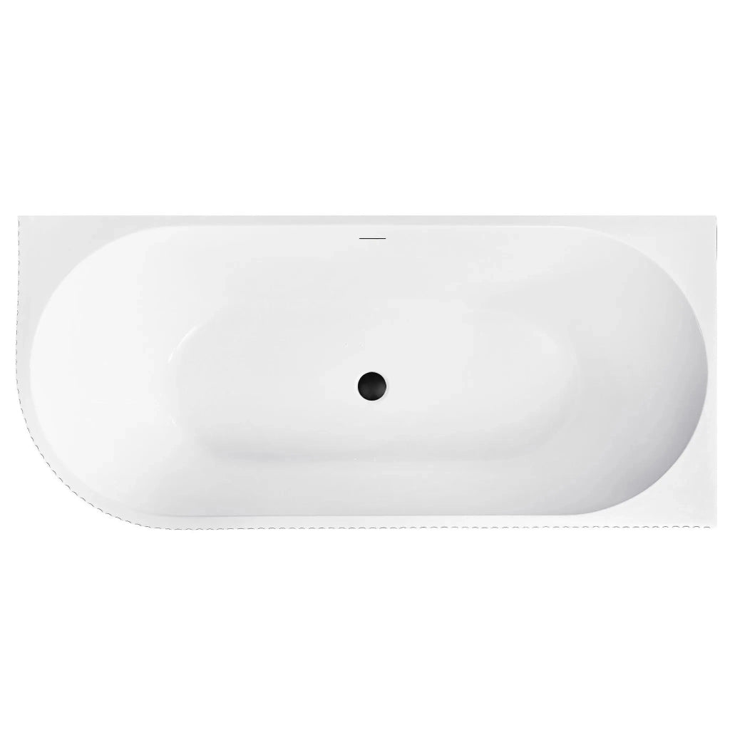 Vasca Bagno Wenus Right 170 Copritappo bianco