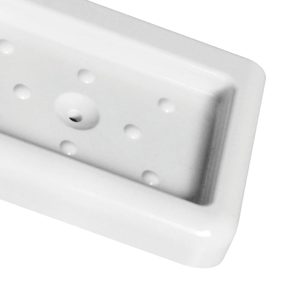 Porta sapone a muro - serie white