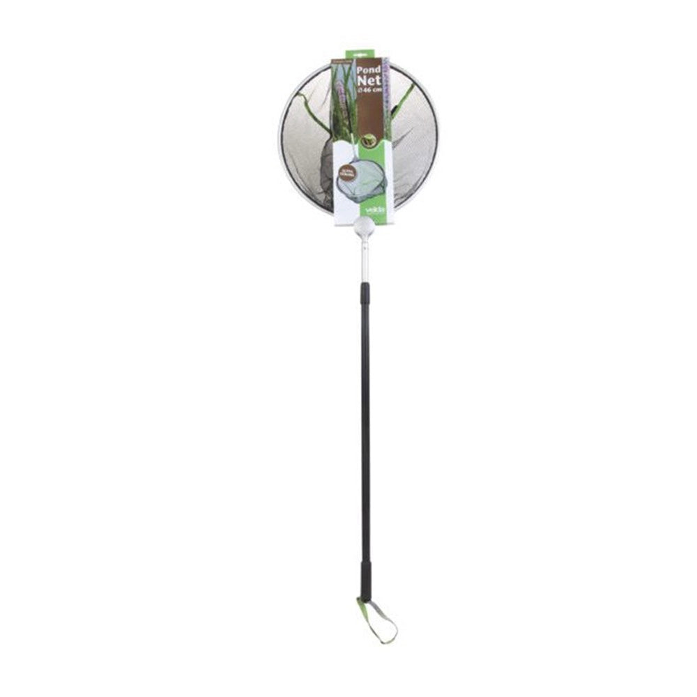 Velda Pond Net Round Ø46cm - retino circolare con manico telescopico fino a 1,8m