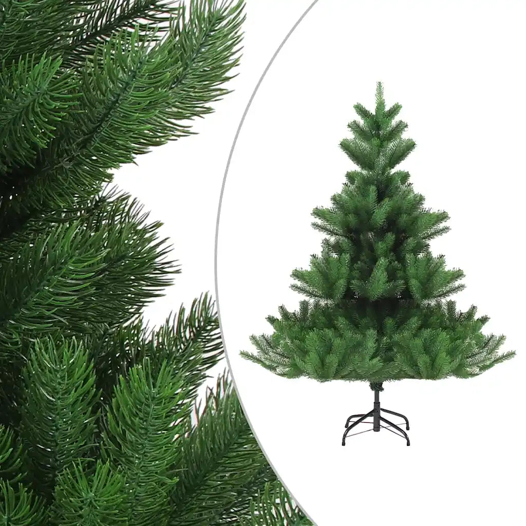 Albero Natale Artificiale Nordmann LED Palline Verde 180 cm 3077732