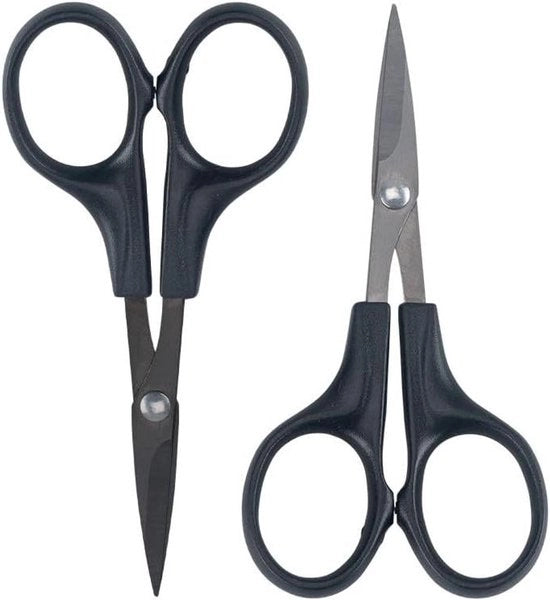 Scaletta di acciaio inox con rivestimento di titanio extra affilata 10 cm - attrezzo per la lavorazione per uso domestico, di casa, artigianato, hobby, ufficio - ideale per lavori delicati (1)