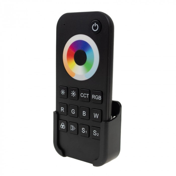 Telecomando RF RT5 touch per LED RGB+CCT nero Ecolight