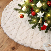 Abito da Natale in pelliccia artificiale 180 cm con design geometrico