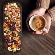 Servizio da tavola in legno per insalate, verdure e frutta - ideale per famiglie e feste.