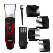 Trade Shop - Tagliacapelli Professionale Rasoio Elettrico Doppia Batteria Ricaricabile Gm-550 -