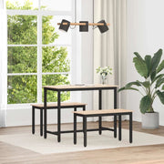 panchina Naturale 80 x 35 x 45 cm Pino massello 892771