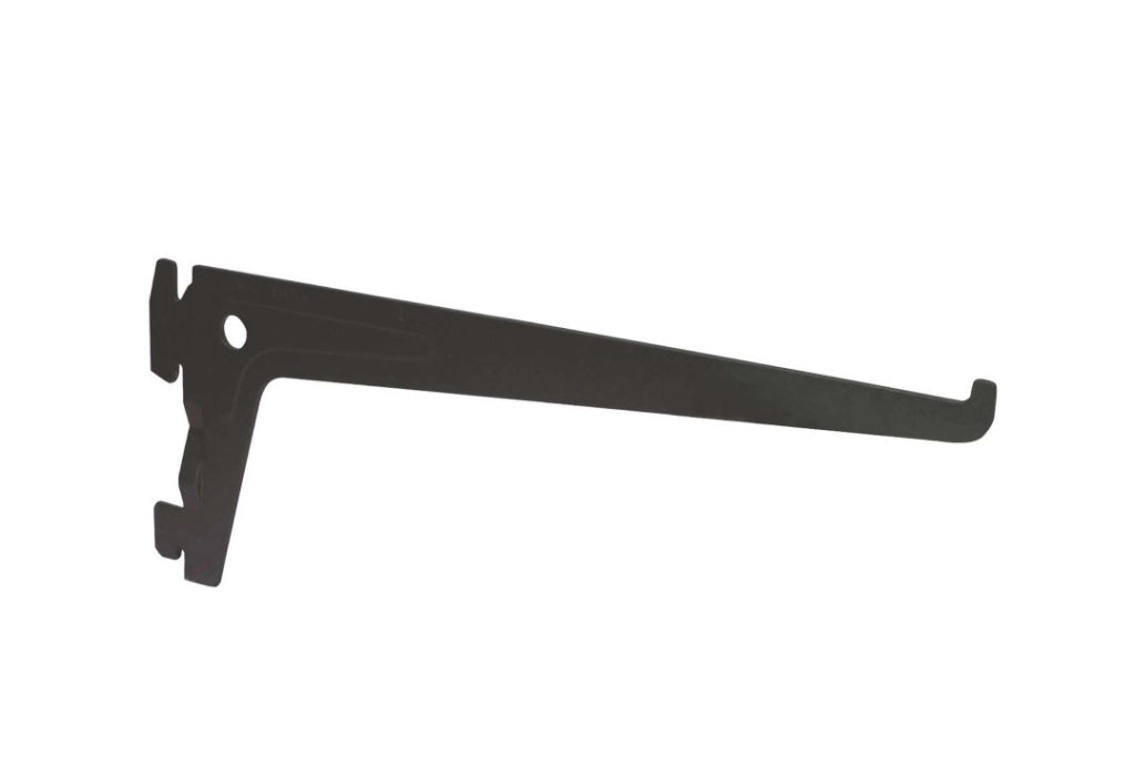 Reggimensola A 2 Ganci Nera 20 Cm Set 5 Pezzi - Masidef