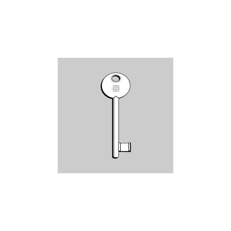 CHIAVE TIPO PATENT OTTONE 6P1S - PASSEPARTOUT - 5 pezzi- SILCA