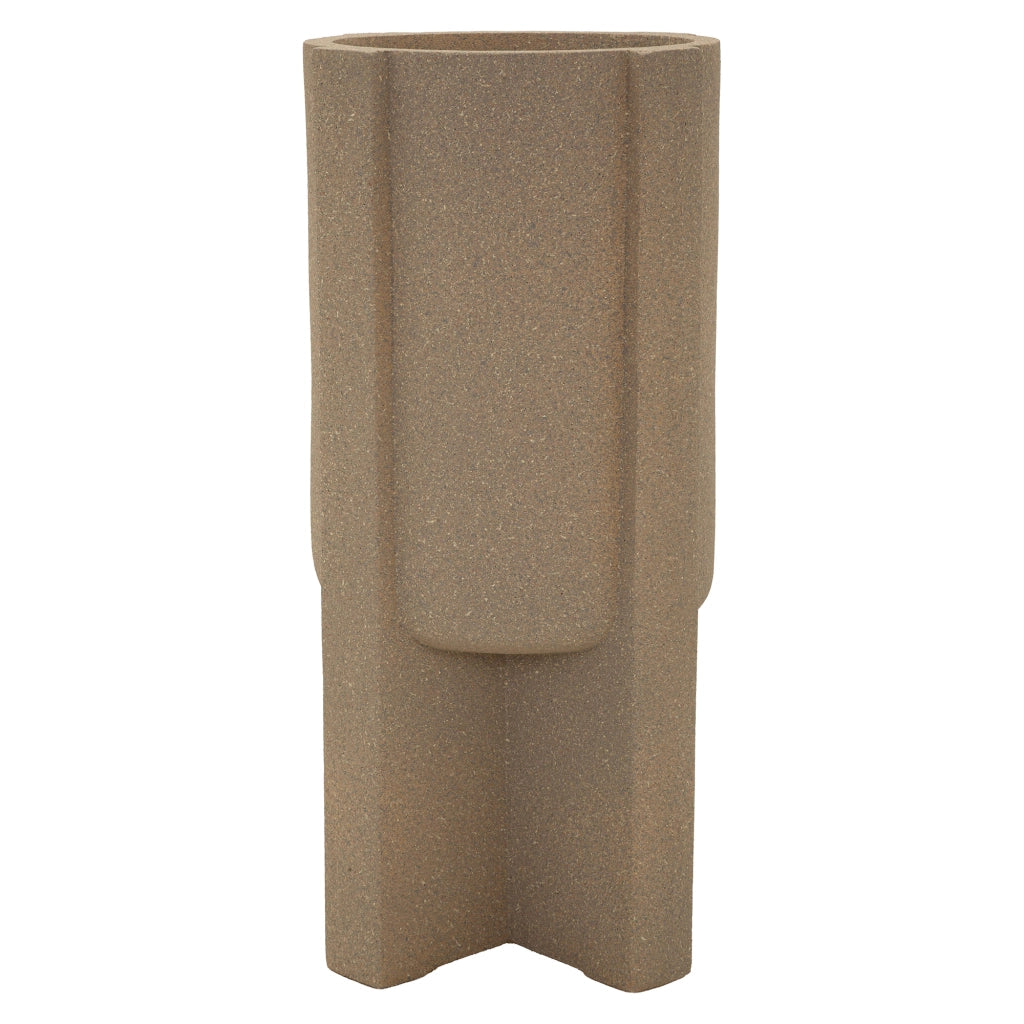 Fato, Vaso Finitura Geometrica, Beige
