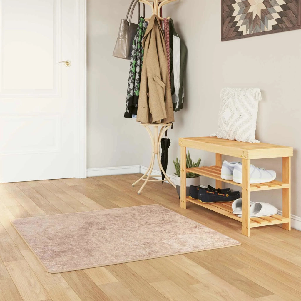 Runner Tappeto MARSA Sabbia 100 x 100 cm Poliestere e PVC 42023118