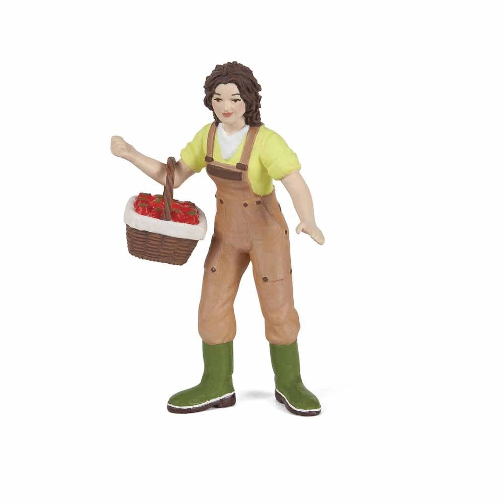 Papo - Woman farmer with basket
