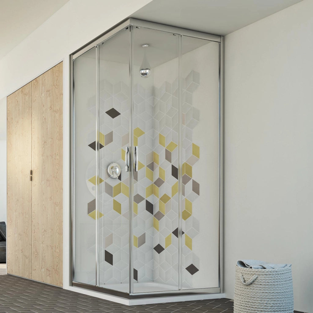 Box doccia 72x80CM H198 trasparente mod. Evolution