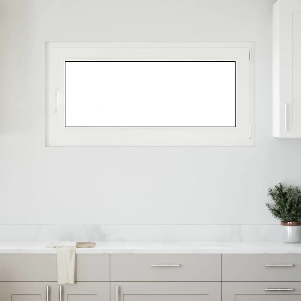 Finestra per Soffitta RISOR Bianco 120 x 60 cm PVC e Vetro 42047261