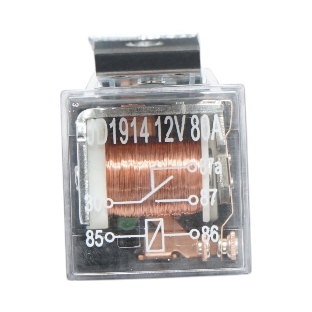 Relè di protezione clacson e fari 12V, 80A, 5 pin universale JD1914