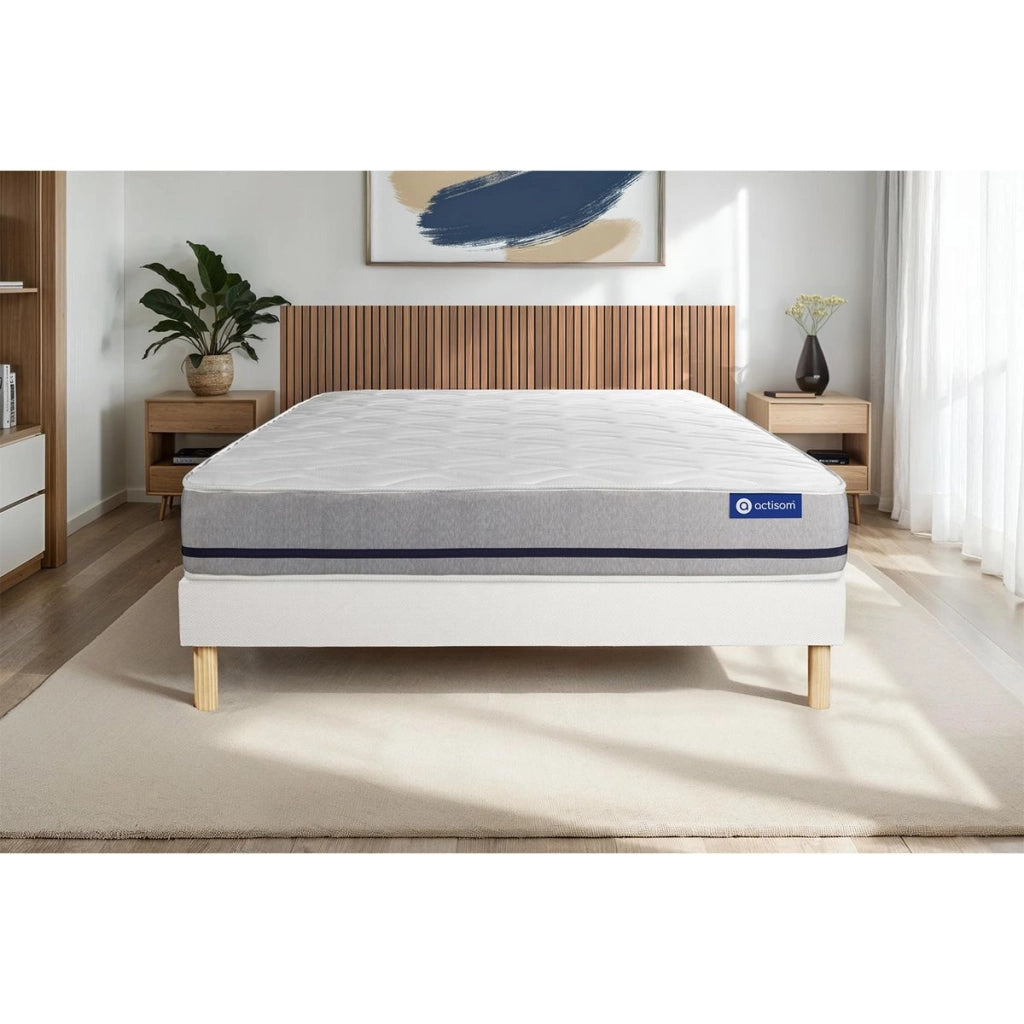 Kit rete e materasso Actiflex soft 130x210cm - Spessore : 20cm - Molle insacchettate - Moderatamente rigido