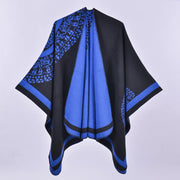 Sciarpa double face, in classico cashmere, mantella/scialle versatile e semplice
