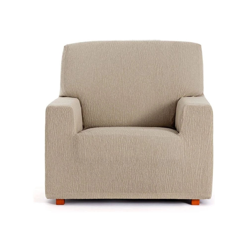 Copripoltrona beige Troya elastico 80-110