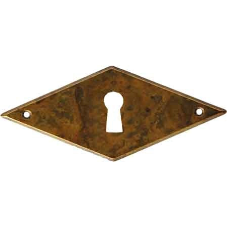 BOCCHETTA PER MOBILI '8046' ORIZZONTALE 55x28 mm - Patinato antico - GIUSTI