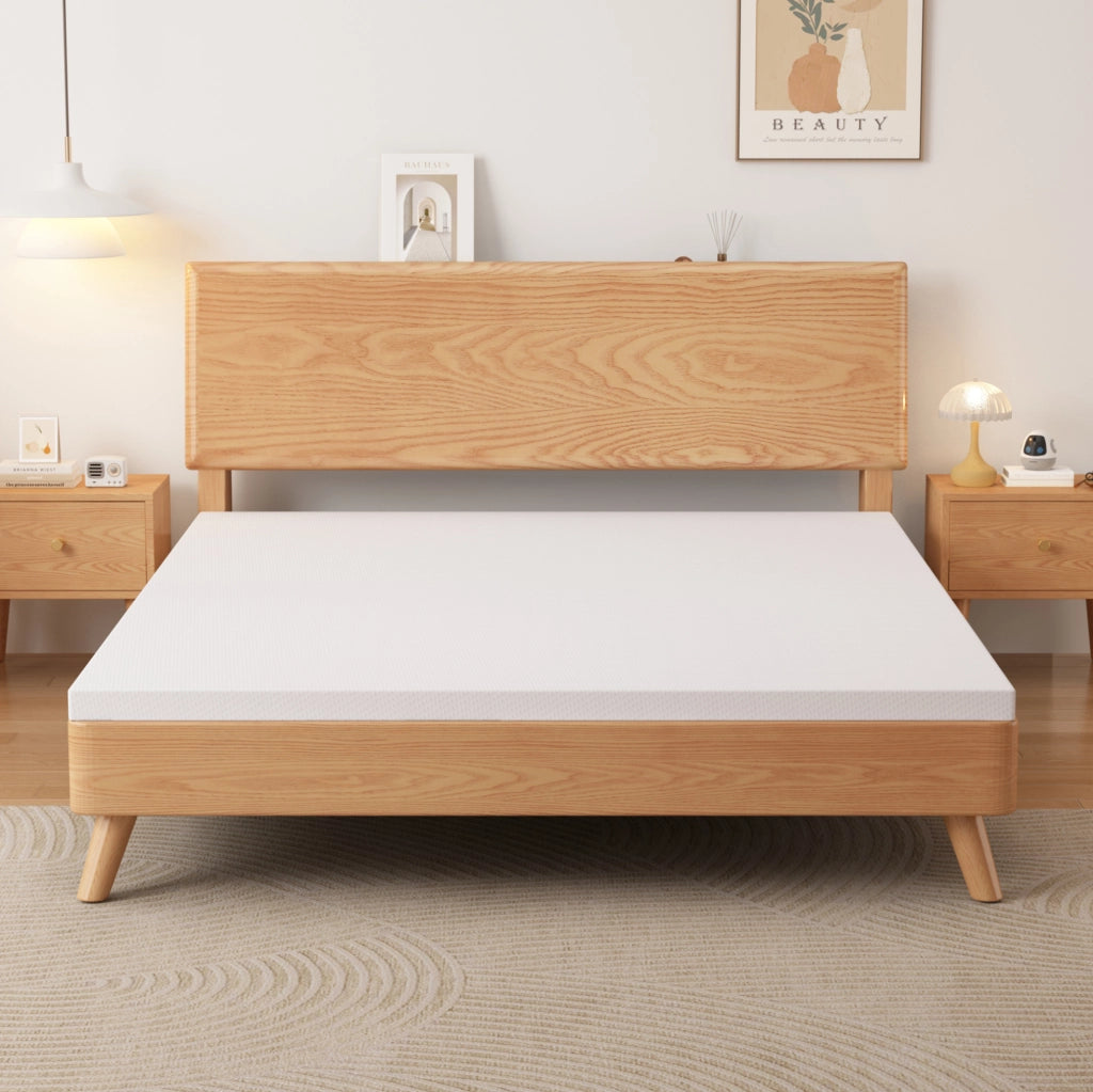 Materasso Comfort H3 in schiuma arancione, altezza 5 cm, misura 160x200 cm, rivestimento lavabile, media rigidità