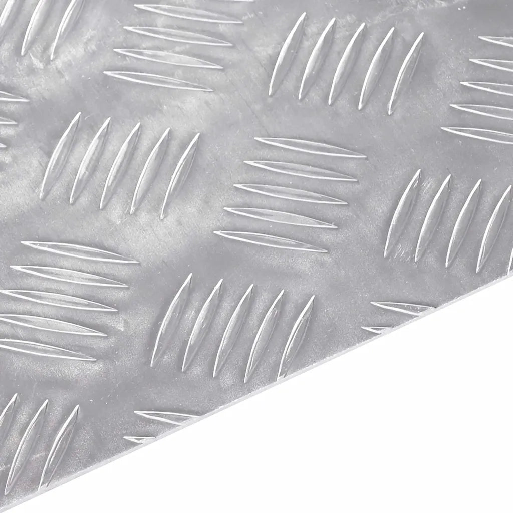 Gradini per Scale 4 pcs Argento 70 x 20 cm Alluminio 4104256