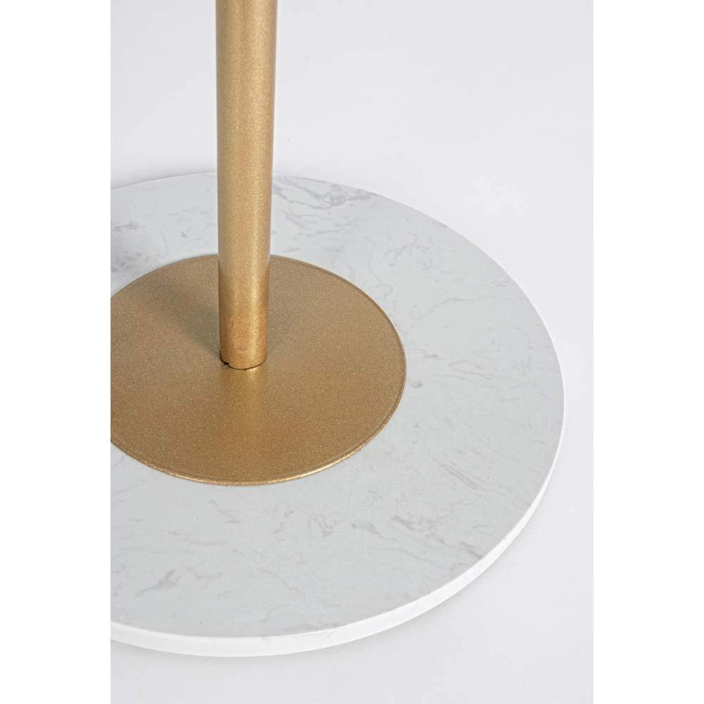 Appendiabiti Golden in Oro con Base in Marmo Bizzotto