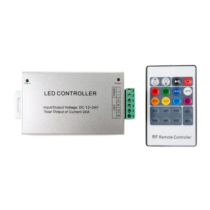 Controller RGB per Strisce LED 12-24V 288W RF Ecolight