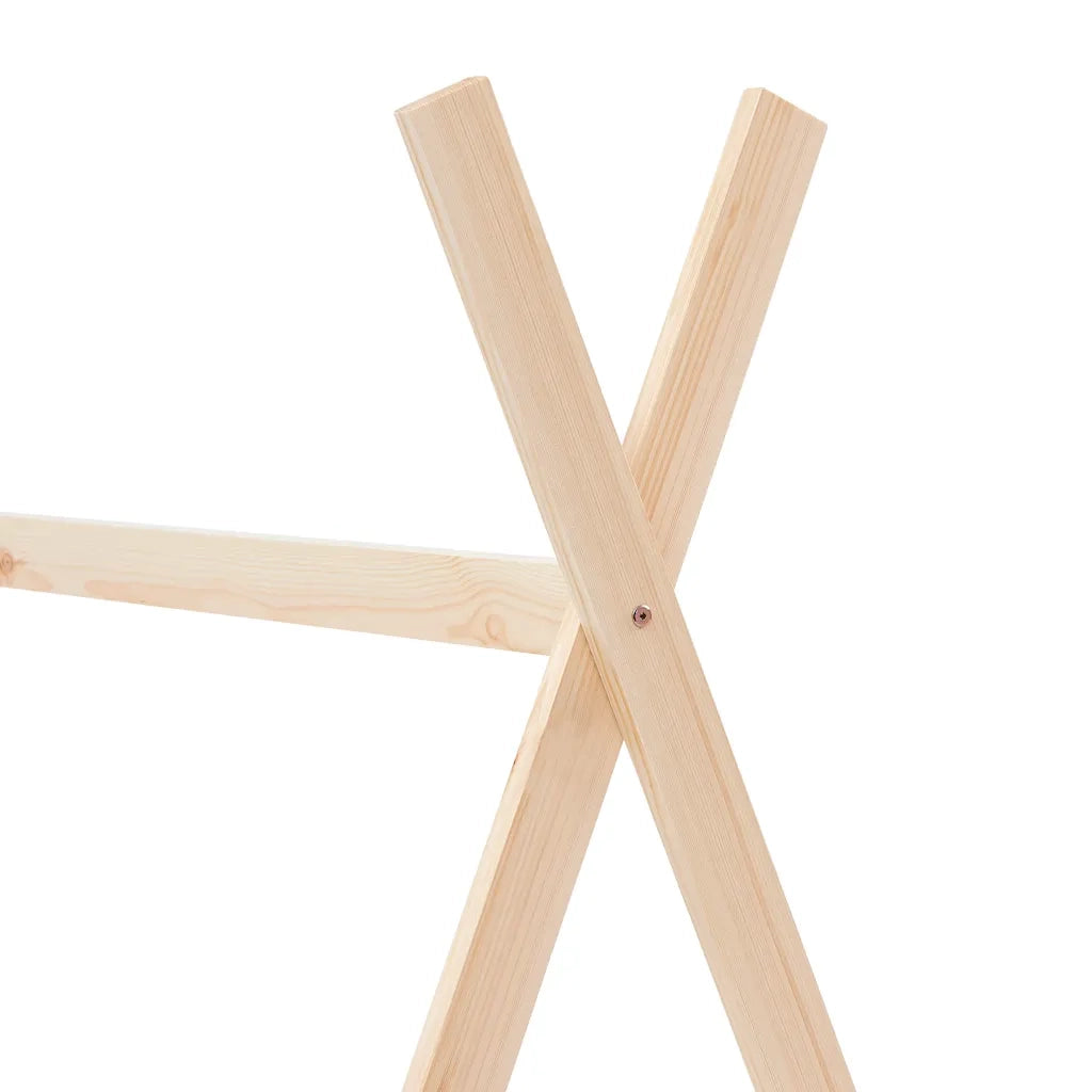 Giroletto per Bambini | Letto Infantile | Lettino in Legno Massello di Pino 80x160 cm