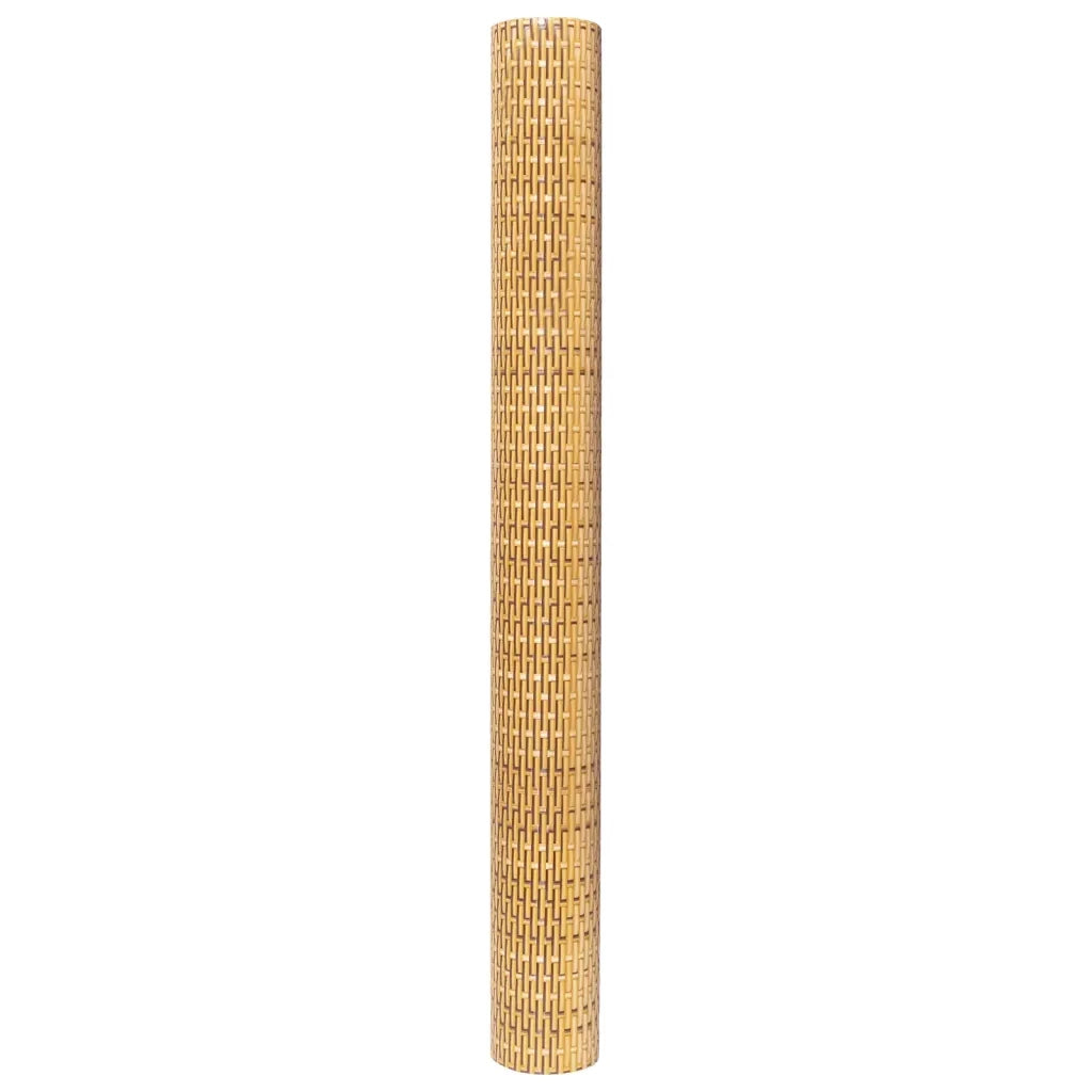 Schermo da balcone | Paravento da Balcone Marrone Chiaro 300x90 cm in Polyrattan