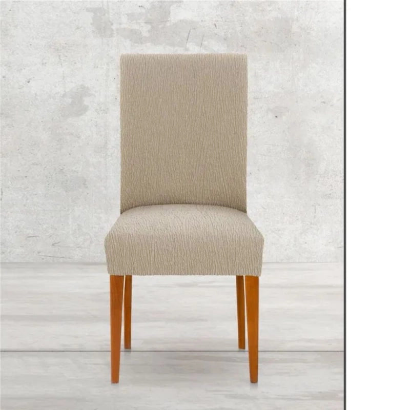 Coprisedia Troya beige CONFEZIONE DA 2 PEZZI