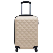 Trolley a Custodia Rigida Oro ABS 92421