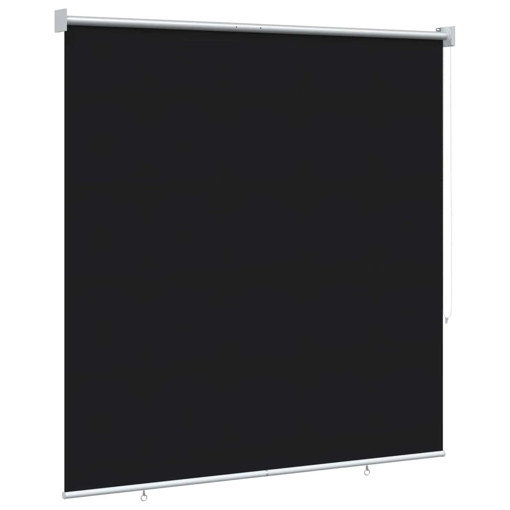 Voletta a rullo | Tenda a rullo con protezione UV Nero 100 x 230 cm Poliestere