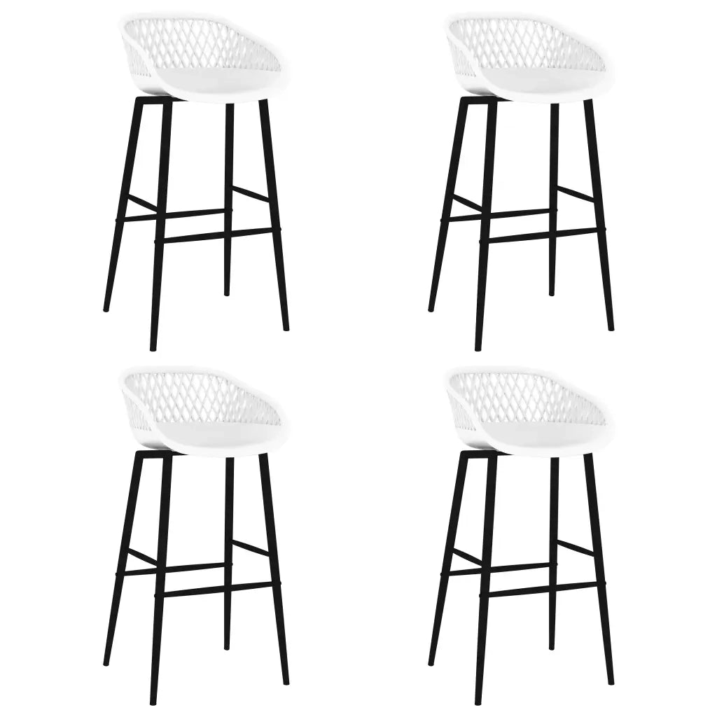 Set da Bar 5 pz Nero e Bianco 3057376